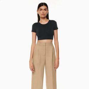 Aritizia Wilfred wide leg pleated pants